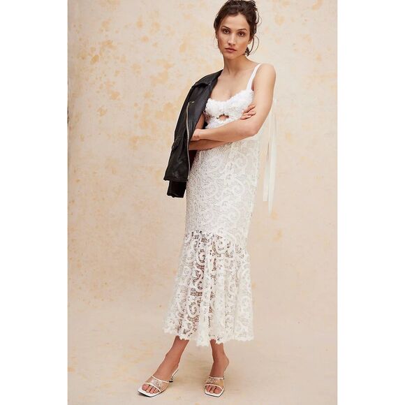 Free People Saylor Leslie Midi Dress $297
